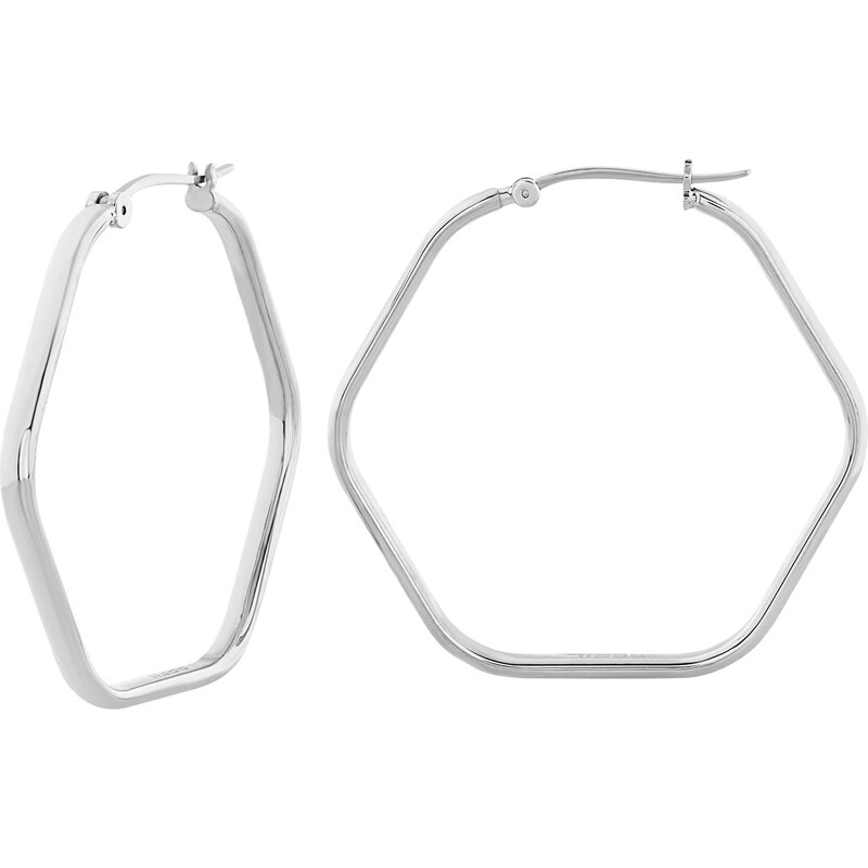 BREIL Neprehliadnuteľné oceľové náušnice Hexagonia TJ3520 66594810