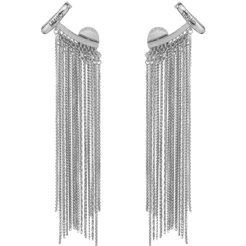 Liu Jo Dlhé oceľové náušnice s retiazkami LJ2783 66590551