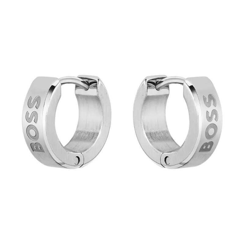 Hugo Boss Nadčasové oceľové kruhy Odell 1580654 66592220