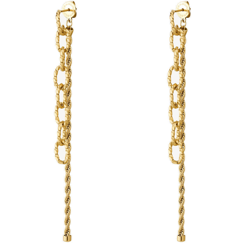 Brosway Originálne pozlátené náušnice 2v1 Essential BNL084 67464419