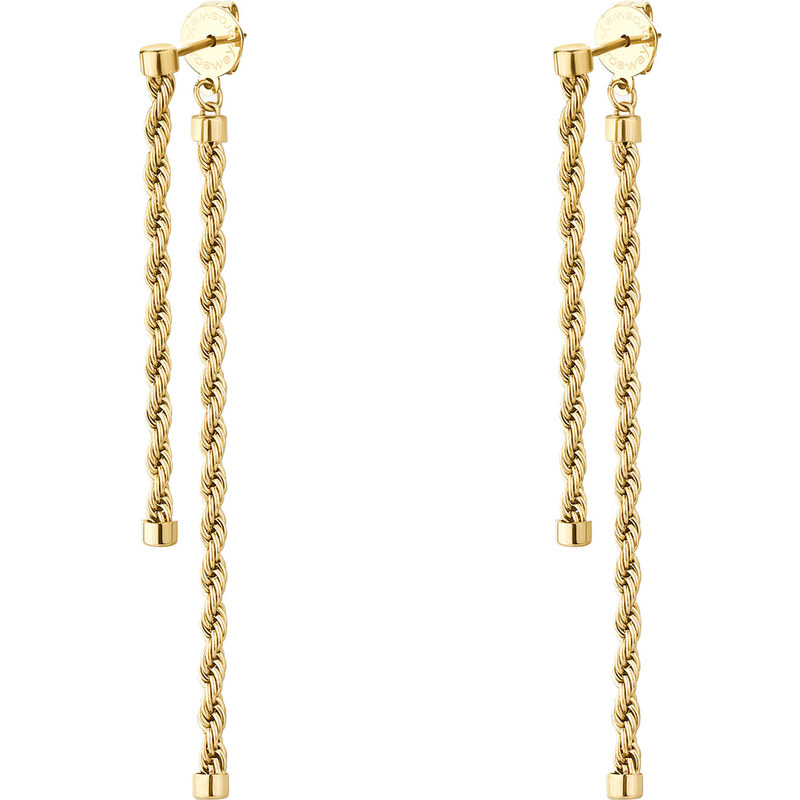 Brosway Módne pozlátené náušnice 2v1 Essential BNL088 66578350