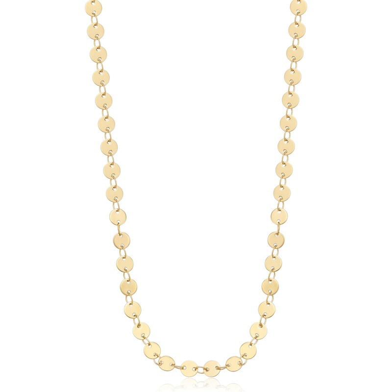 SAgapõ Pozlátený peniažkový náhrdelník Chunky SHK84 66590591