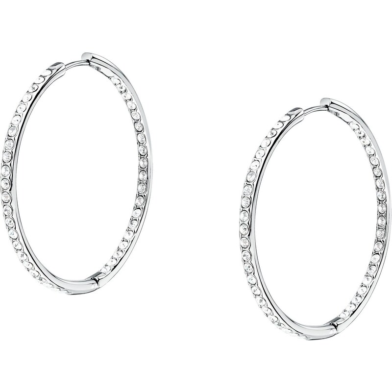 Morellato Kruhové náušnice s kryštálmi Ø 3,5 cm Creole SAUP36 66583516