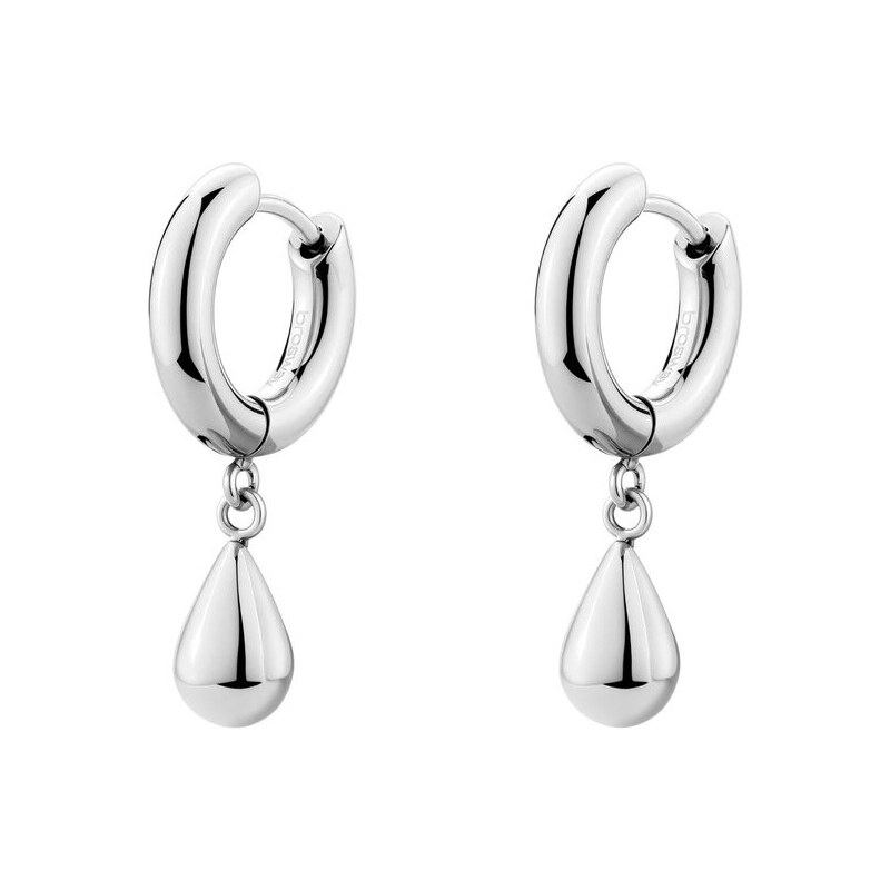 Brosway Kruhové náušnice s príveskami Tear Drop Perfect BPC44 66594771