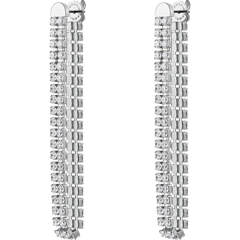 Brosway Oslnivé dlhé náušnice s kubickými zirkónmi Desidery BEIE029 66589175