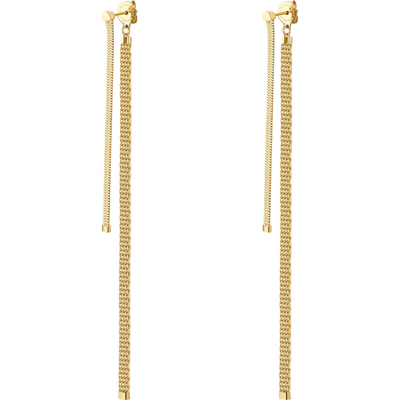 Brosway Krásne pozlátené náušnice 2v1 Essential BNL086 66595201