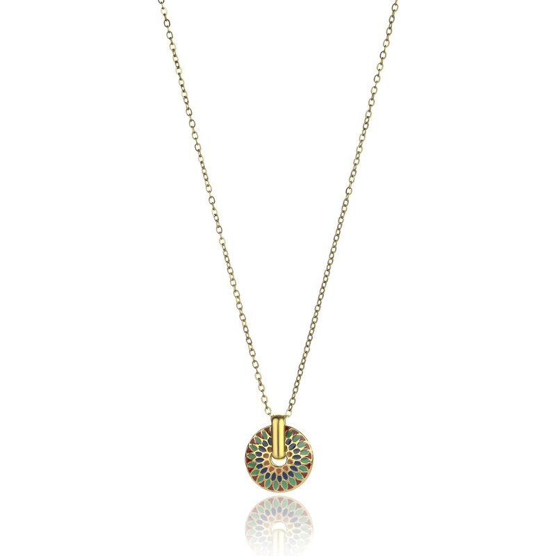 Emily Westwood Štýlový dámsky náhrdelník z pozlátenej ocele Addilyn 66587839