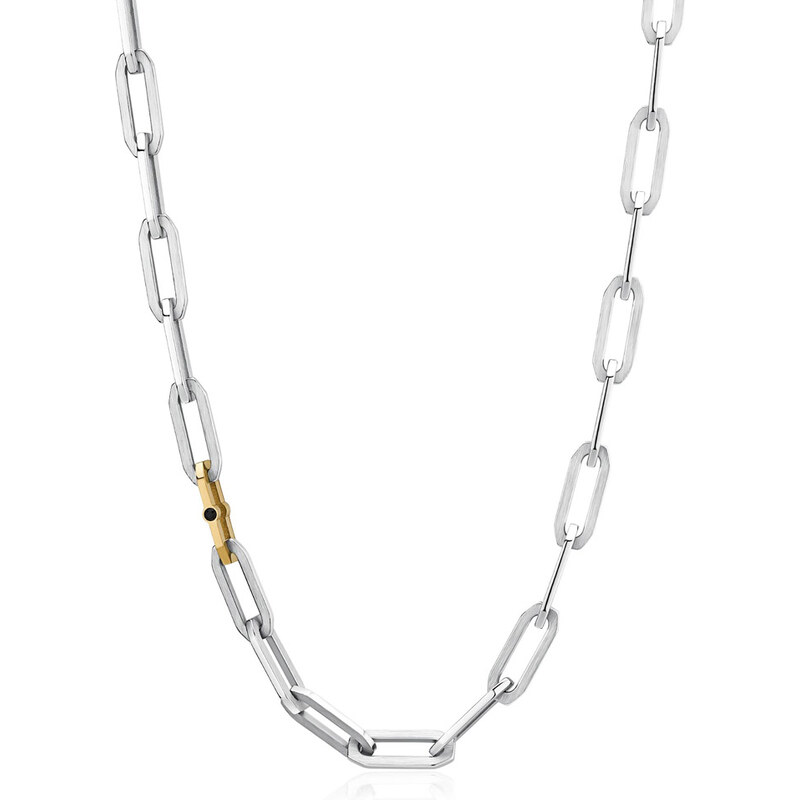 Brosway Masívny oceľový náhrdelník pre mužov Caliburn BBU01 66584285