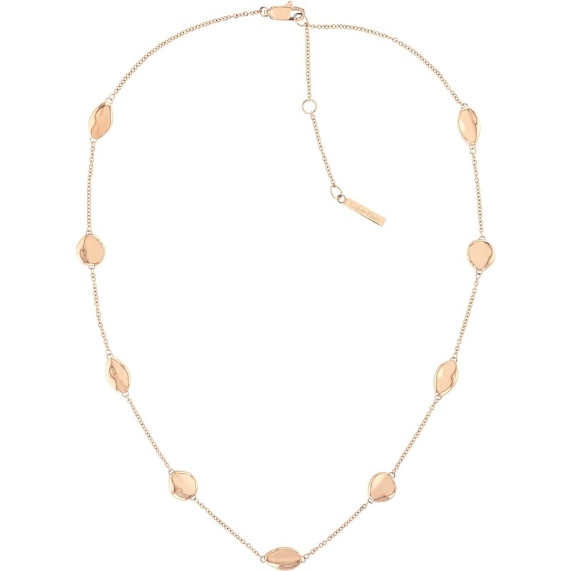 Calvin Klein Módne ružovo pozlátený náhrdelník Unique 35000124 66580902