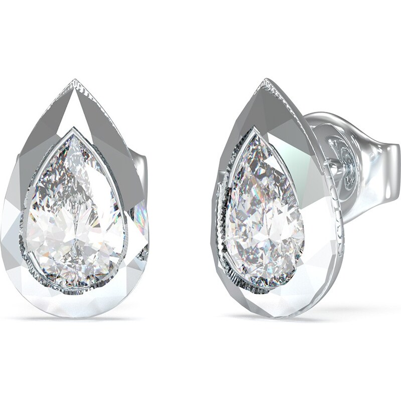 Guess Pôvabné oceľové náušnice Tear Drop 4G Light JUBE05247JWRHT/U 66592688