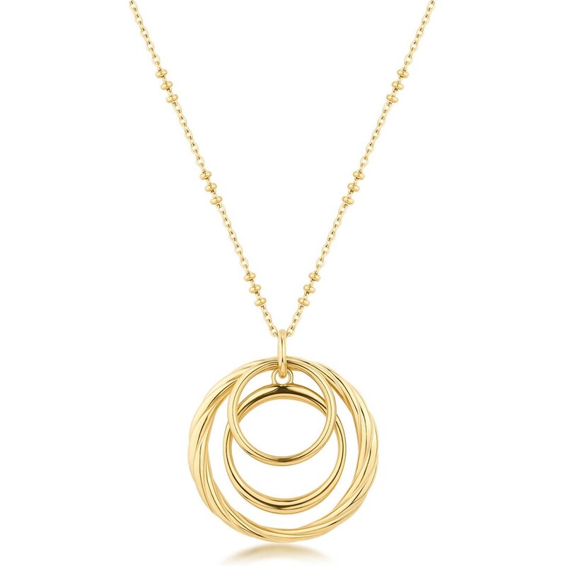 Brosway Neprehliadnuteľný pozlátený náhrdelník Amy BAY07 (retiazka, 66591541