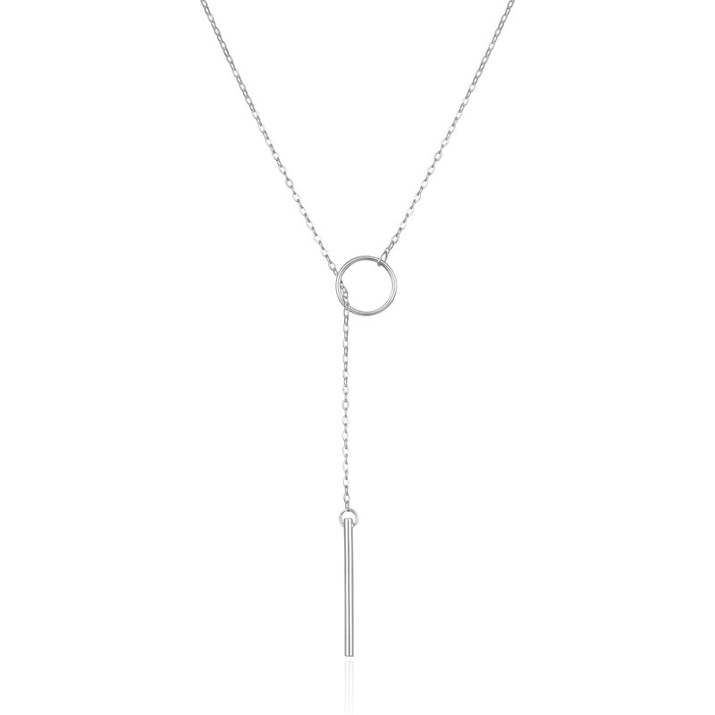 Agato Minimalistický strieborný náhrdelník pre ženy AGT-N006W 66595393