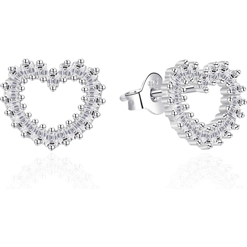 Agato Trblietavé srdiečkové náušnice AGT-E153PW 66595193