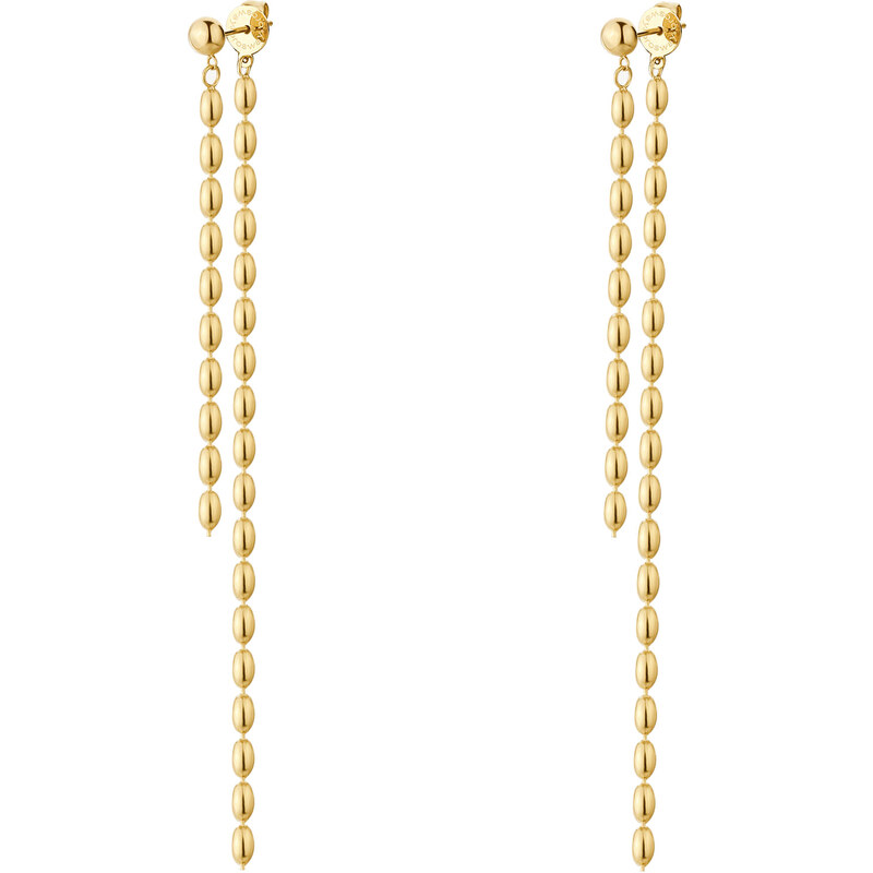 Brosway Módne pozlátené náušnice 2v1 Essential BNL080 66590539