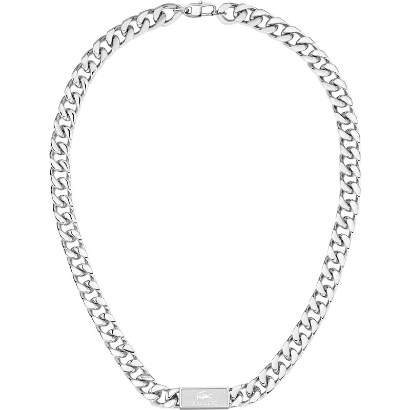 Lacoste Oceľový náhrdelník pre mužov Backhand 2040433 66589478
