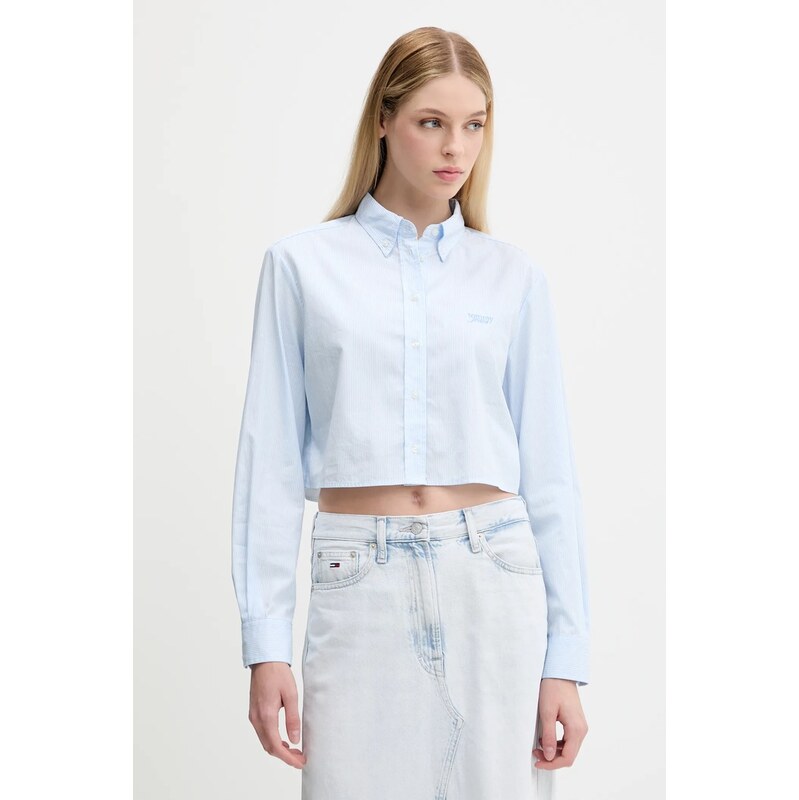 Bavlnená košeľa Tommy Jeans 64511201