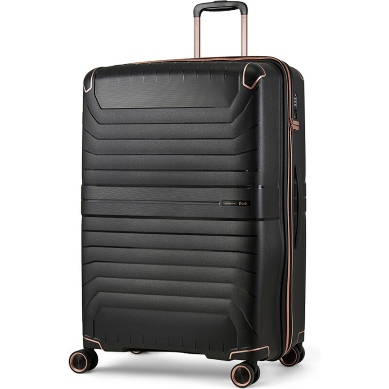 ROCK cestovný kufor Astrid TR-0291/3-L PP – čierna 67280365