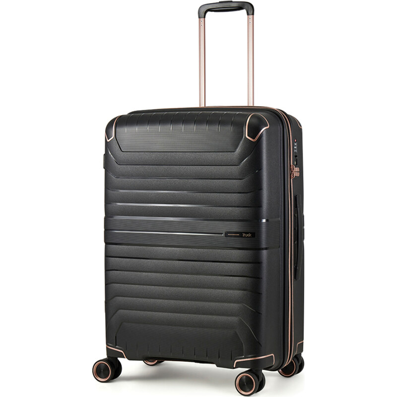 ROCK cestovný kufor Astrid TR-0291/3-M PP – čierna 67280369