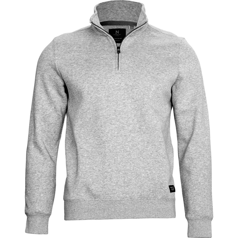 Prémiová mikina so stojačikom a zipsom do 1/4 pre mužov aj ženy 64555464