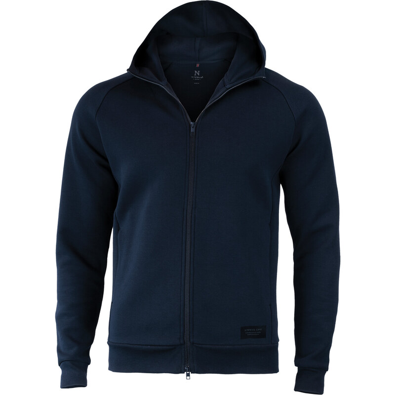 Prémiová pánska mikina na zips s kapucňou Hampton Nimbus 64555465