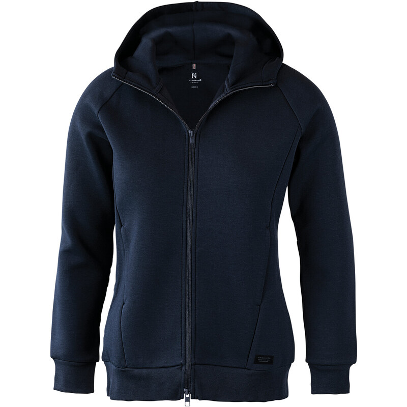 Prémiová dámska mikina na zips s kapucňou Hampton Nimbus 64555467