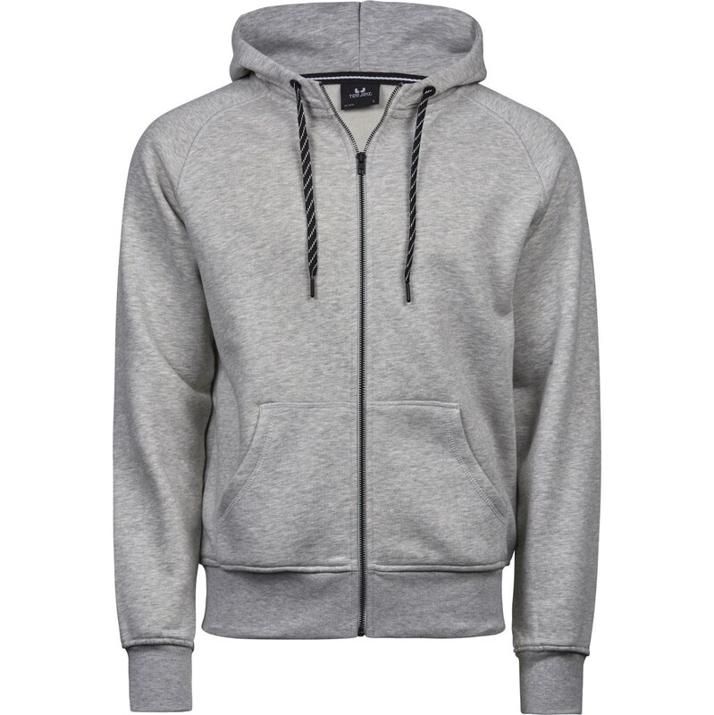 Prémiová pánska mikina s kapucňou na zips s kapucňou TEE JAYS 64555481