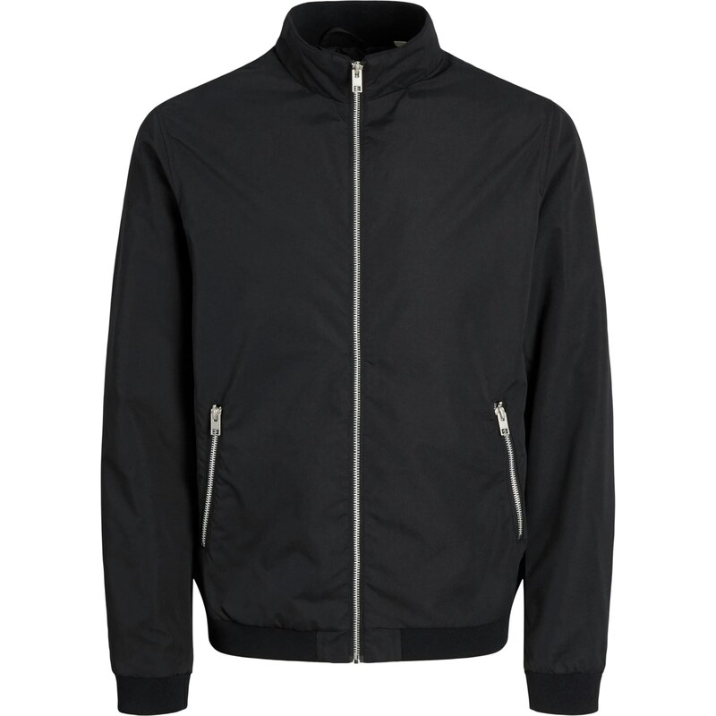 JACK & JONES Prechodná bunda JWHMASH čierna 64512804