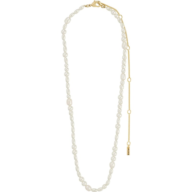 Pilgrim Retiazka Elliana zlatá / perlovo biela 65657926