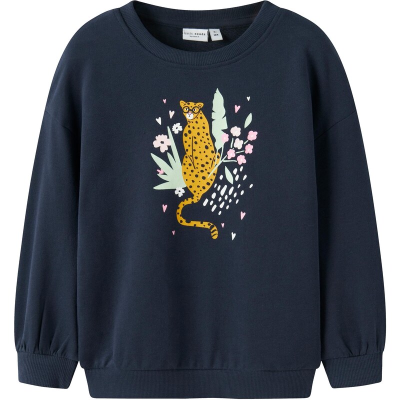 NAME IT Mikina NMFVALONA námornícka modrá / žltá / mätová / ružová 64513429