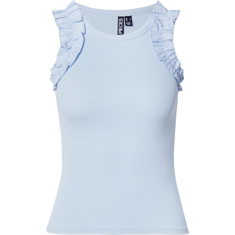 PIECES Top PCTUBANA svetlomodrá 64513463
