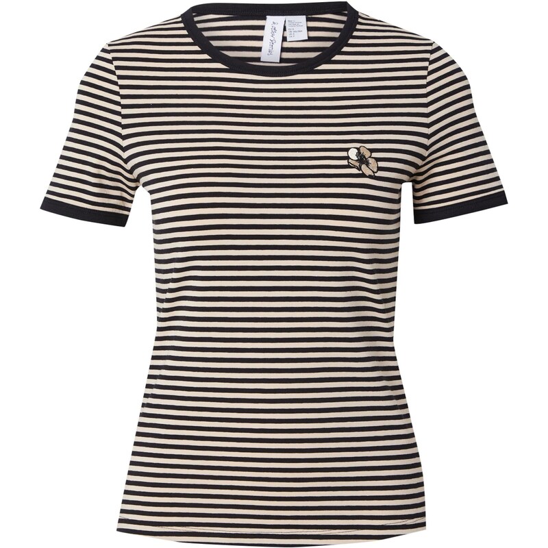 & Other Stories Tričko béžová / čierna 65884734