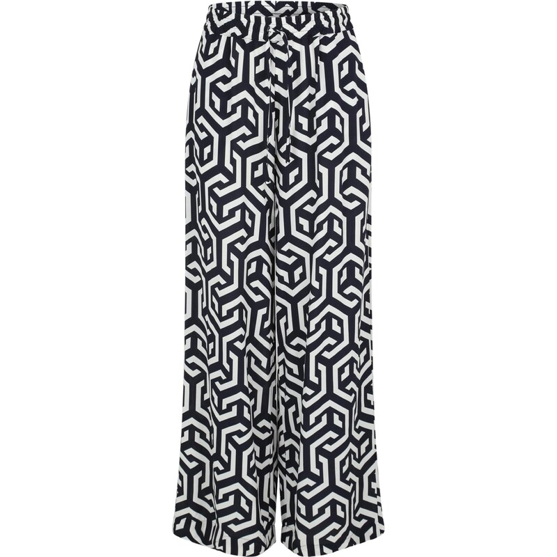 Guido Maria Kretschmer Women Nohavice Hellen námornícka modrá / biela 64513295