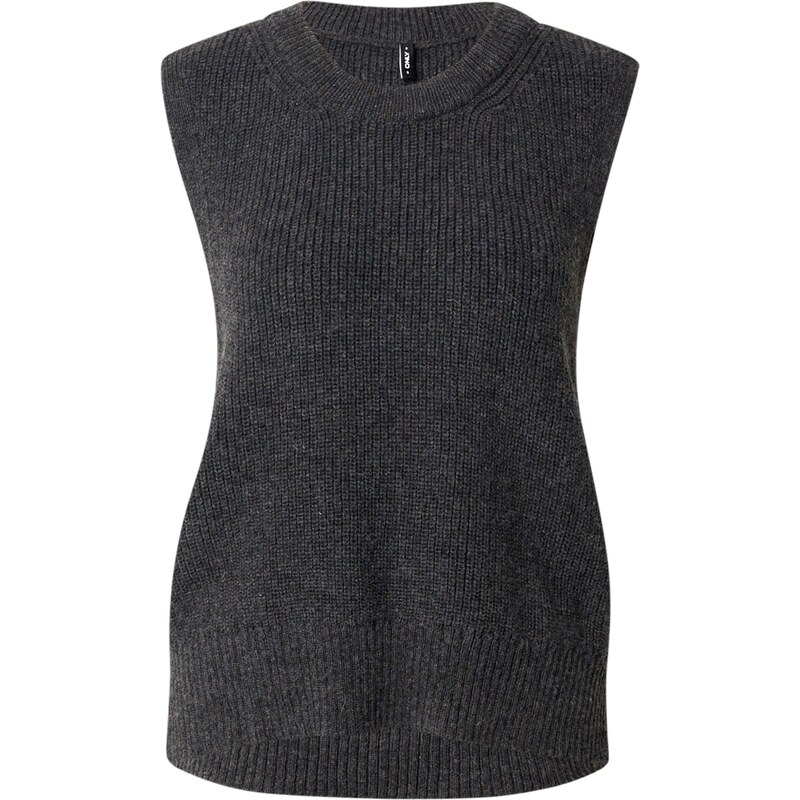 ONLY Vyšívaný top ONLPARIS antracitová 65884728