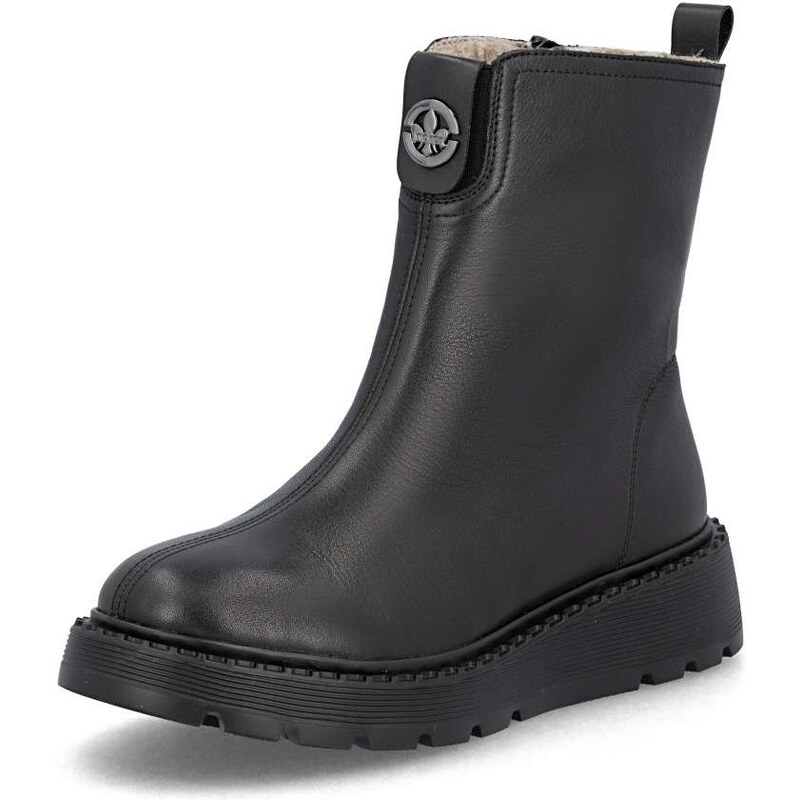 Dámska členková obuv RIEKER 70453-00 čierna W5 64514027