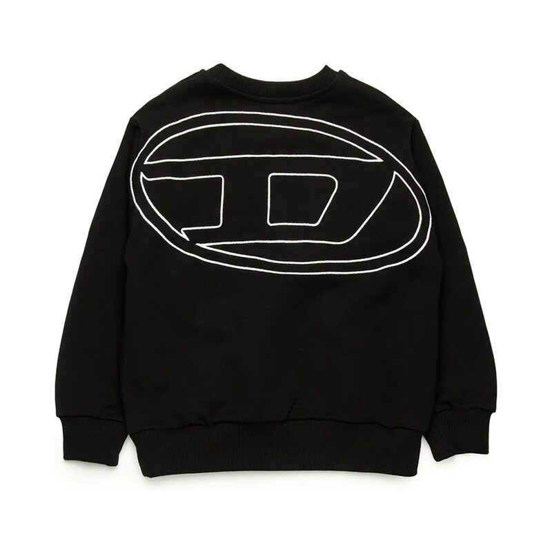 Detská bavlnená mikina Diesel SROBMEGOVALD OVER SWEAT-SHIRT 64527747