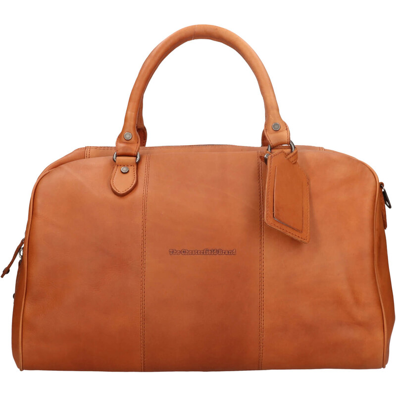 Pánska kožená cestovná taška The Chesterfield Brand Liam - koňak 64515924