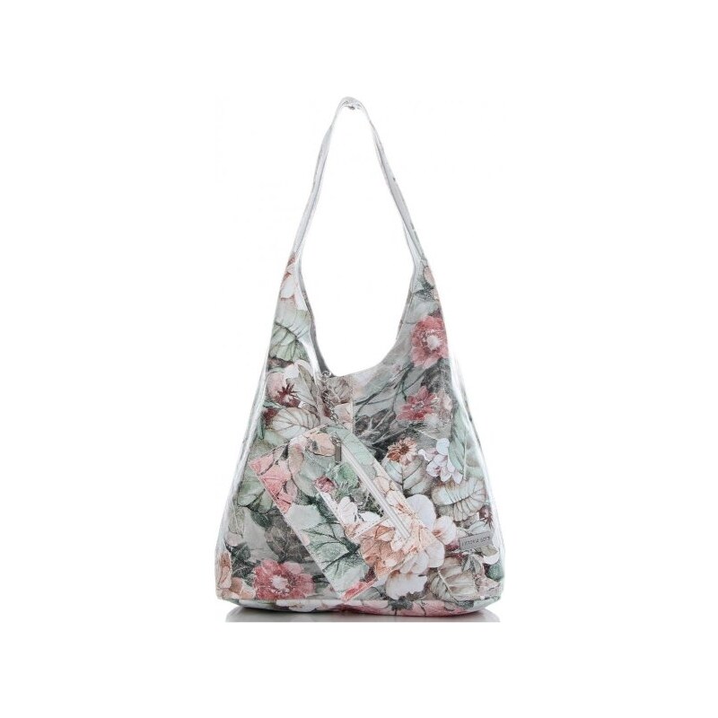 Kožené kabelka shopper bag Vittoria Gotti béžová VF9802 64514986