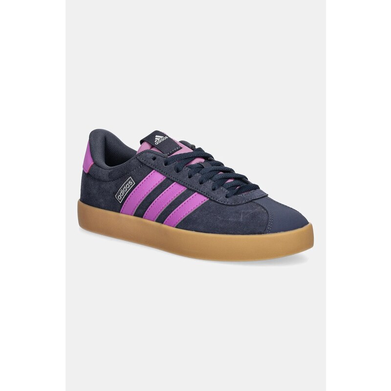 Semišové tenisky adidas Vl Court 3.0 64521184
