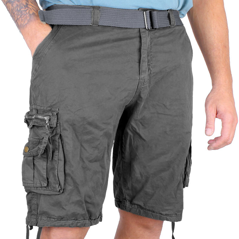 Pánske kraťasy TA šedé 16958483