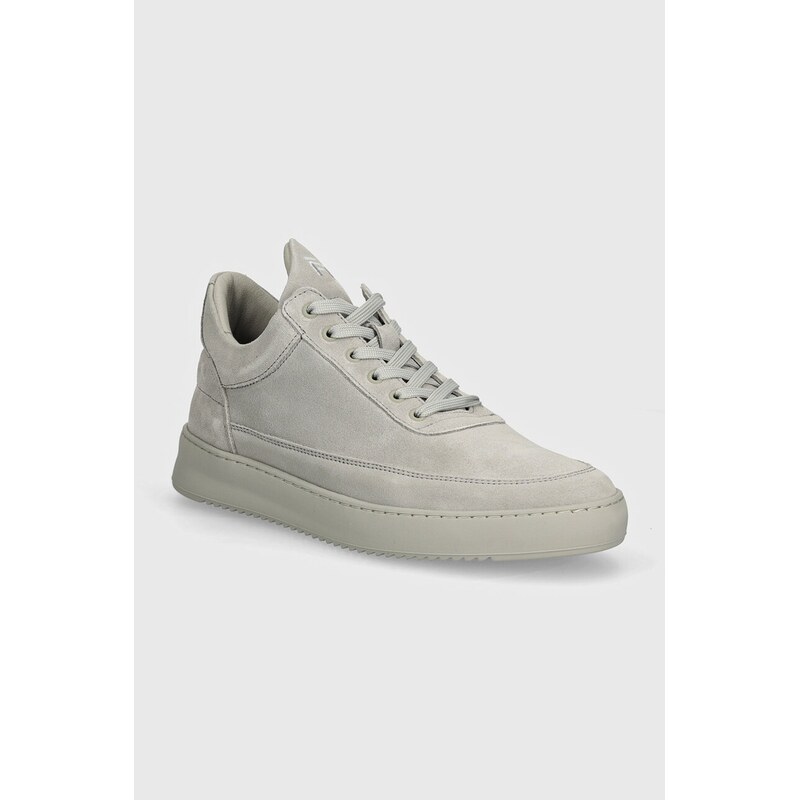 Semišové tenisky Filling Pieces Low Top Suede All Grey 64521068