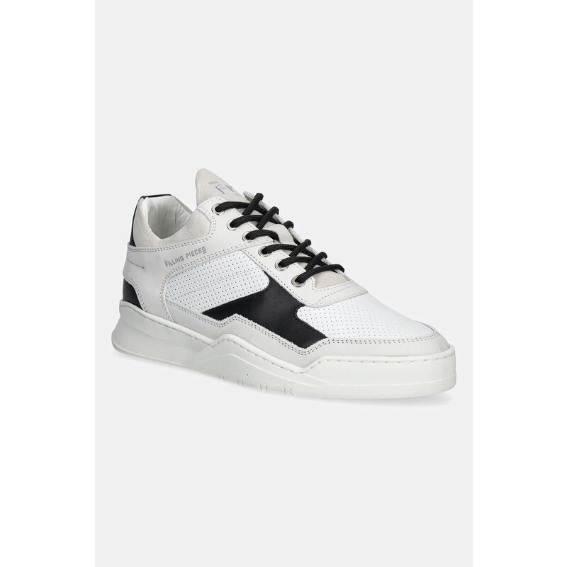 Kožené tenisky Filling Pieces Low Top Ghost Paneled 64521127