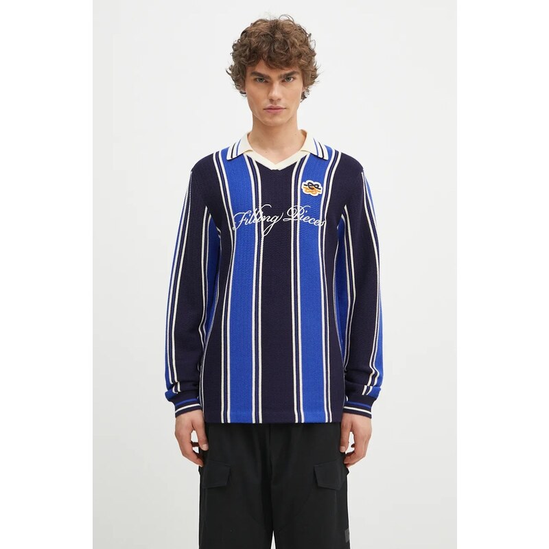 Sveter Filling Pieces Knit Football Jersey 64521129