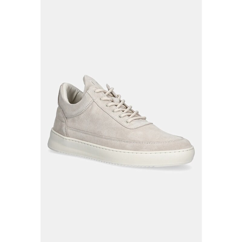 Tenisky Filling Pieces Low Top Suede Organic 64521158