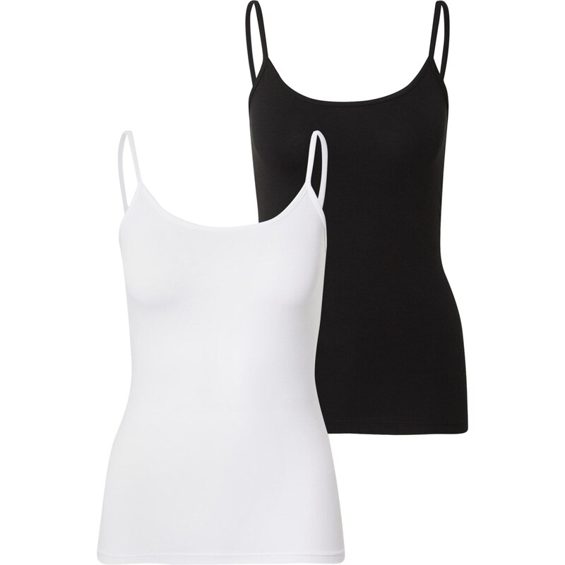 ONLY Top ONLLove čierna / biela 14702860