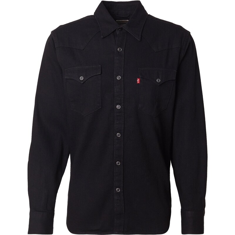 LEVIS Košeľa Barstow Western Standard Fit Shirt čierna 16529975