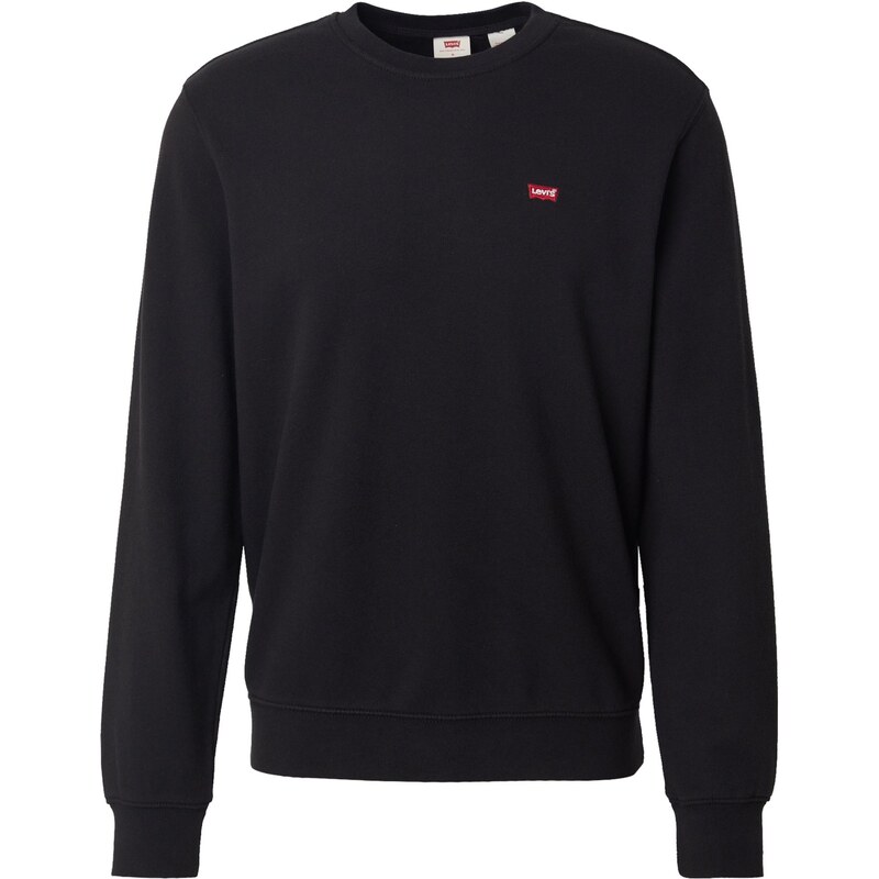 LEVIS Mikina Original Housemark Crewneck Sweatshirt červená / čierna 65051715