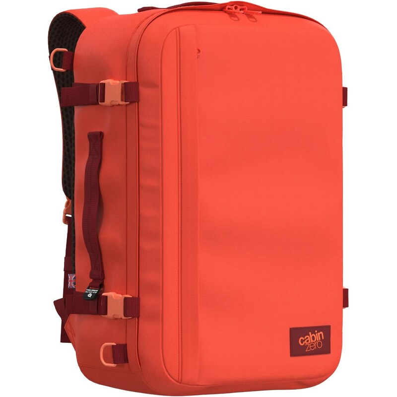 Batoh do lietadla 55x40x20 CabinZero Classic Plus 42L Tomato Festival 64521482