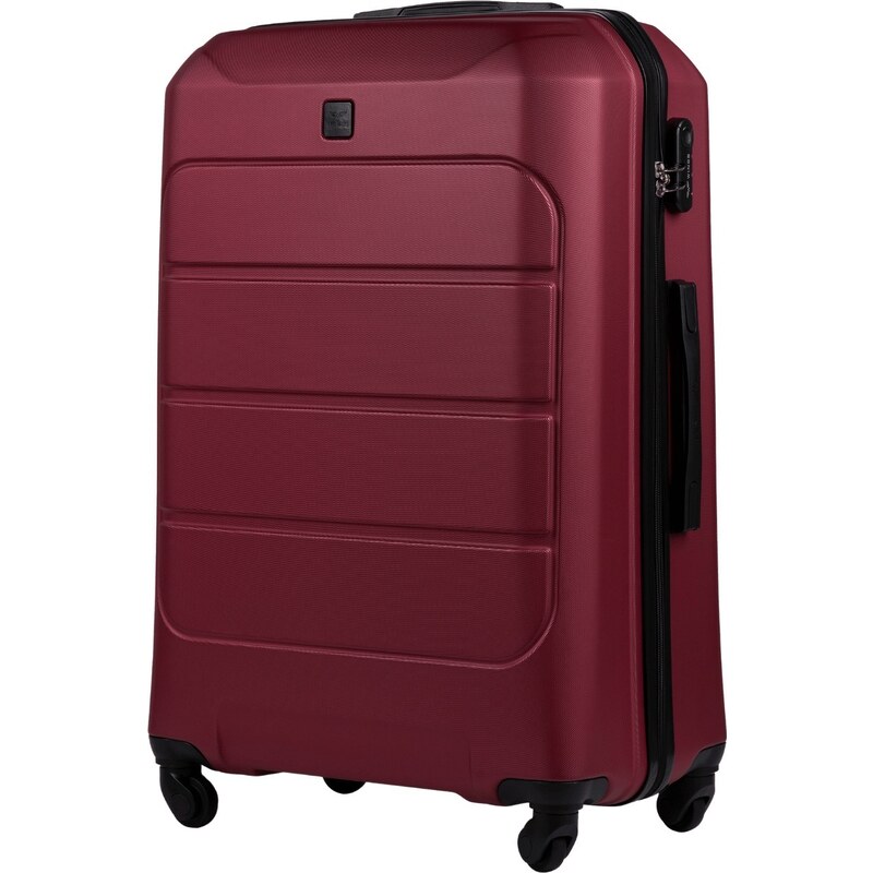 Vínový veľký cestovný kufor WINGS GANNET GAN01 GANNET, Walizka duża 64507013