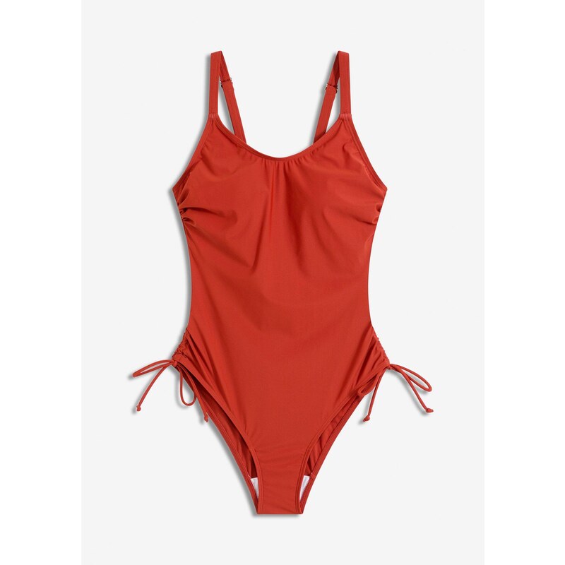 bonprix Jednodielne plavky, sťahovacie, farba hnedá 64523844