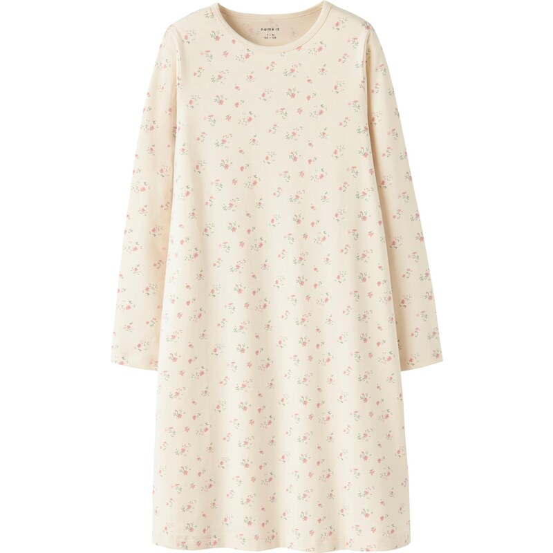 NAME IT Nočná košieľka svetlobéžová / zelená / ružová 64970799